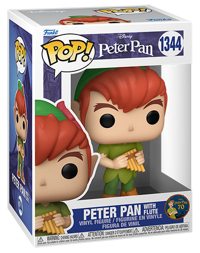 FUNKO POP Disney Peter Pan 70th Peter Pan with Flute 1344